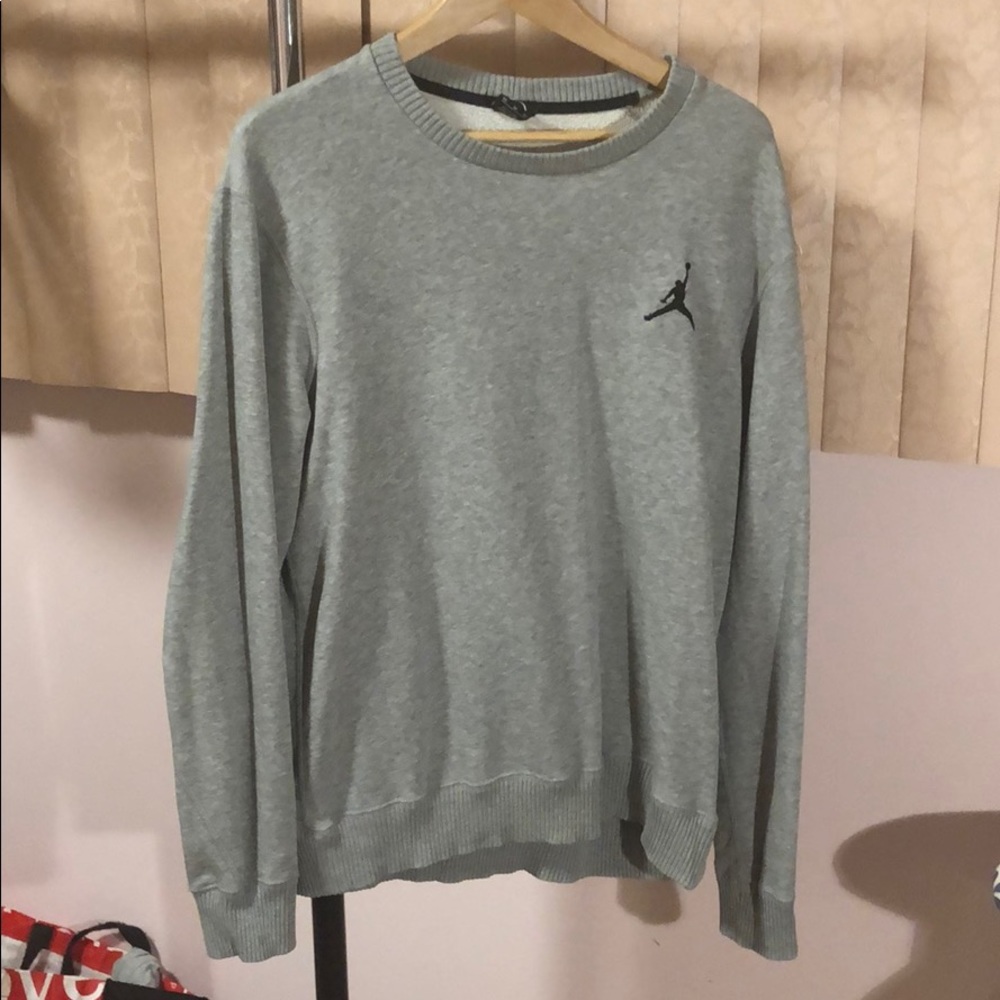 Men Medium Jordan Gray Sweater